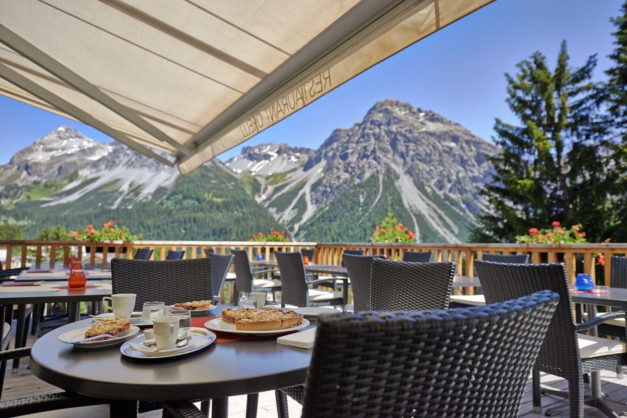 Sorell Hotel Asora Arosa Exterior foto