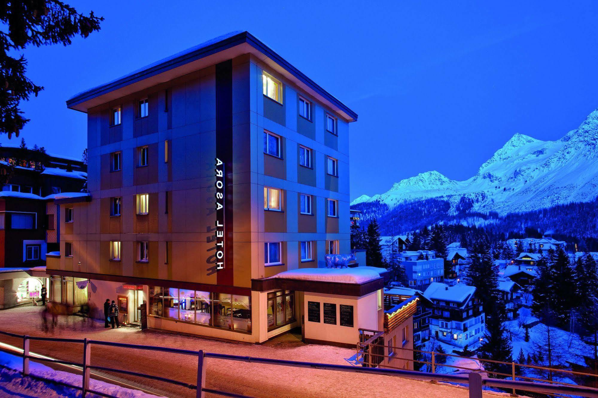 Sorell Hotel Asora Arosa Exterior foto