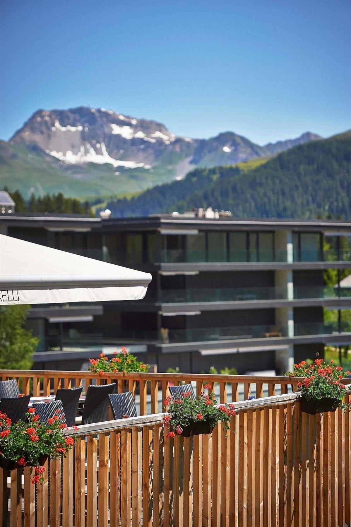 Sorell Hotel Asora Arosa Exterior foto